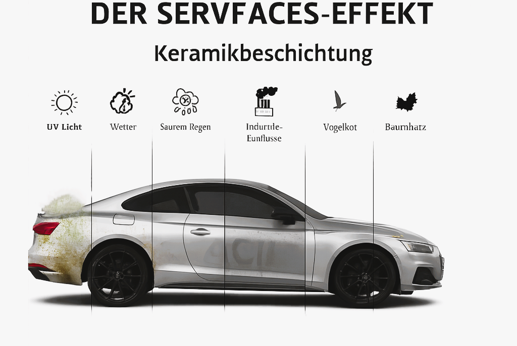 Keramikbeschichtung Wirkung